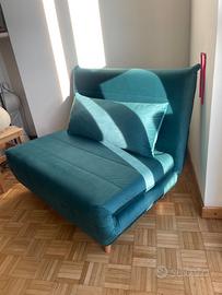 Poltrona letto pieghevole