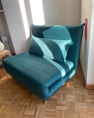 Poltrona letto pieghevole