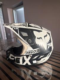 Casco motocross fox