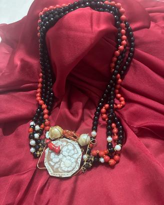 Collana vintage con Cameo