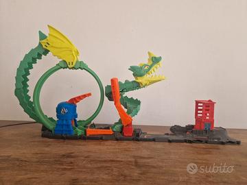 pista hotwheels drago