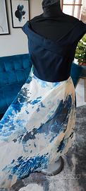 Vestito Coast elegante spalline asimmetriche Tg 44