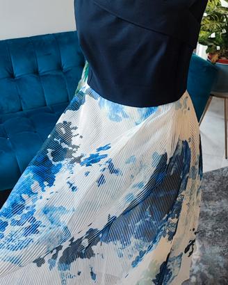 Vestito Coast elegante spalline asimmetriche Tg 44