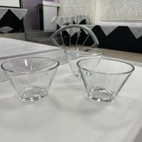 STOCK 100 Ciotole Vetro Aperitivo / Catering