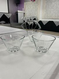 STOCK 100 Ciotole Vetro Aperitivo / Catering