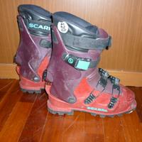 scarponi da sci alpinismo scarpa piede n.36.5-38