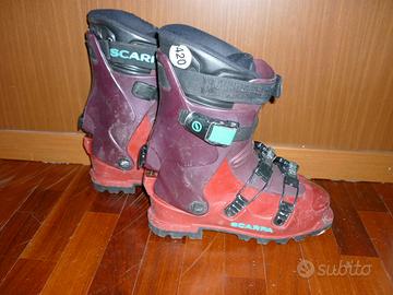 scarponi da sci alpinismo scarpa piede n.36.5-38