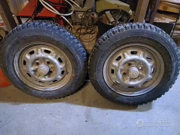 Cerchi Alfa Romeo Giulia GT CMR gomme chiodate