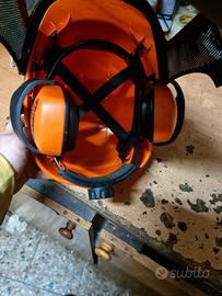 Elmetto forestale per motosega e decespugliatore 