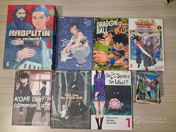 Lotto Manga Vari Nuovi
