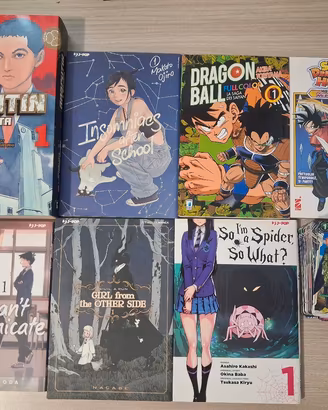Lotto Manga Vari Nuovi
