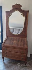 Scrittoio Antico con Specchiera - Vintage