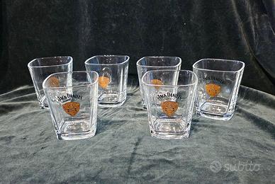 Set di 6 bicchieri  JACK DANIEL'S limited edition