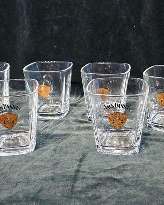 Set di 6 bicchieri  JACK DANIEL'S limited edition