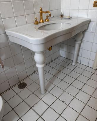 Lavabo consolle retro