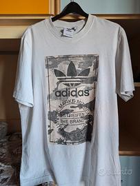 tshirt vintage adidas Camo m rara