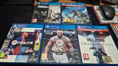 Lotto 5 giochi PS4