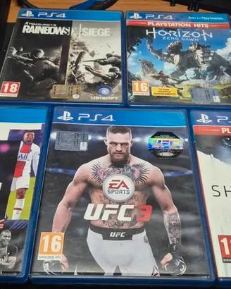 Lotto 5 giochi PS4