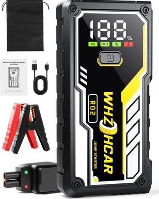 Booster Avviatore Batteria Auto8000A-12V+PowerBank