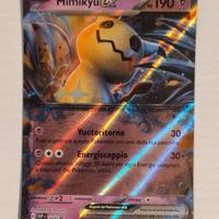 Carta Pokemon Mimikyu ex SVP 004 Promo