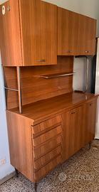 Cucina anni '60 in formica tavolo e 4 sedie