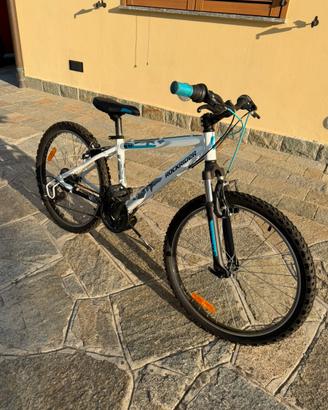 Bicicletta 24”Rockrider 5.2 in alluminio come nuov