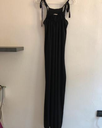 Vestito lungo nero zara