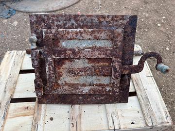 Sportelli vintage ferro/ghisa per forno a legna