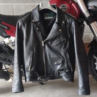 Chiodo BIKER crop - Akaso Leather