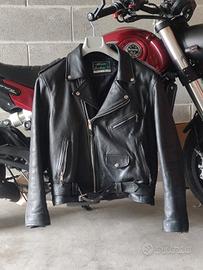 Chiodo BIKER crop - Akaso Leather