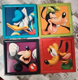 quadretti Disney  mis 23*23