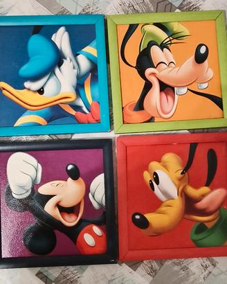 quadretti Disney  mis 23*23