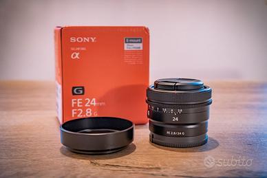 Obiettivo Sony FE 24 mm F2.8 G