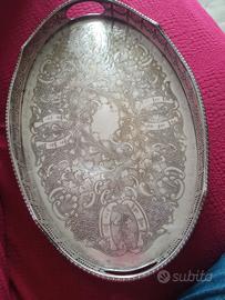 Vassoio argento Sheffield 