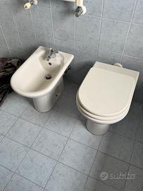 Coppia Wc e Bidet marca Ideal Standard
