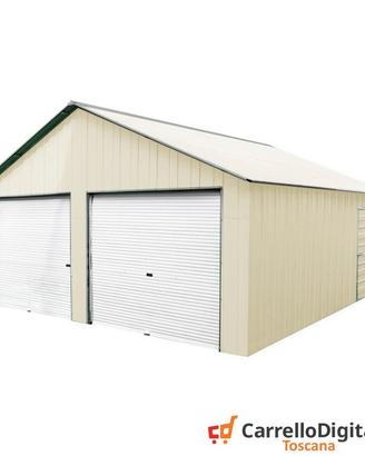 Box cantiere 666x724 due saracinesche avorio