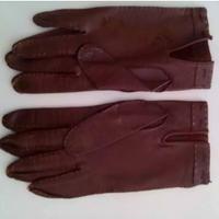 Guanti in pelle donna Marrone