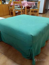 Pouf Puffo Pieghevole Letto Singolo Salvaspazio