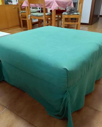 Pouf Puffo Pieghevole Letto Singolo Salvaspazio