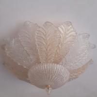 Lampadari a foglie in vetro di Murano