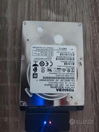 Hard Disk 500GB Toshiba 2.5" - Praticamente NUOVO 