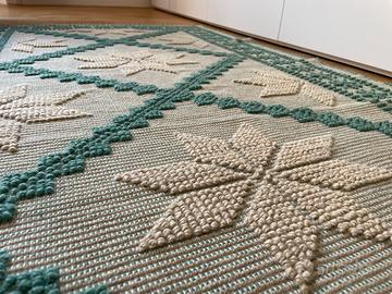 Tappeto sardo fatto a mano