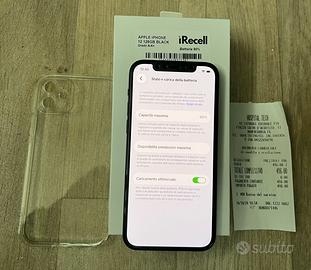 Apple Iphone 12 128Gb Black scontrinato !!