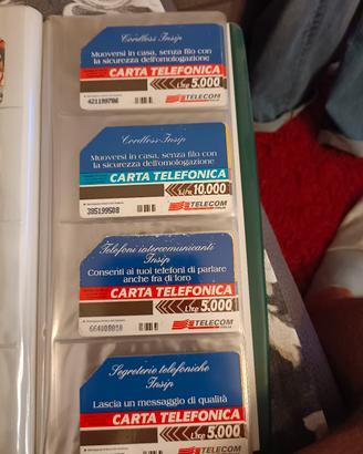 n. 12 carte telefoniche 