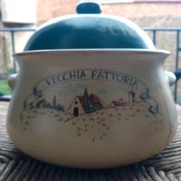 CERAMICA ZUPPIERA PORTA CIPOLLE (COME NUOVA). H.17