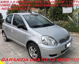 Toyota Yaris 1.0i B/GPL 145.000KM OK NEOP.GARANZIA