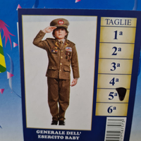Vestito di Carnevale Veneziano Generale Esercito