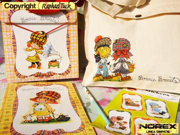 BONNIE BONNETS Vintage 1980 cartoleria collezione