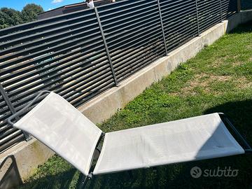 Lettino da giardino Alias