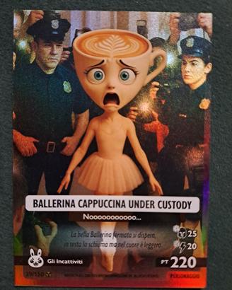 Brainrot Card 39 serie beta Ballerina Cappuccina U